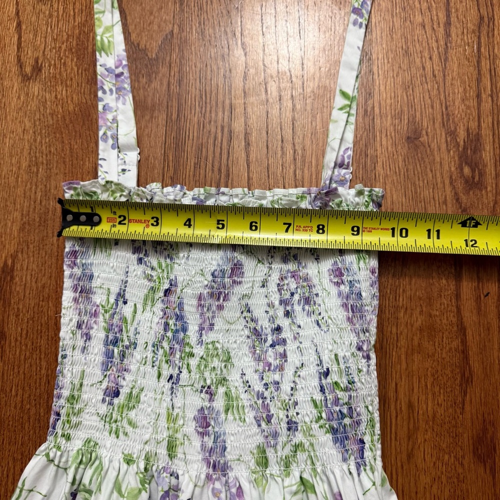 Hill House The Seraphina Midi Nap Strappy Dress in Wisteria size S - Picture 16 of 16